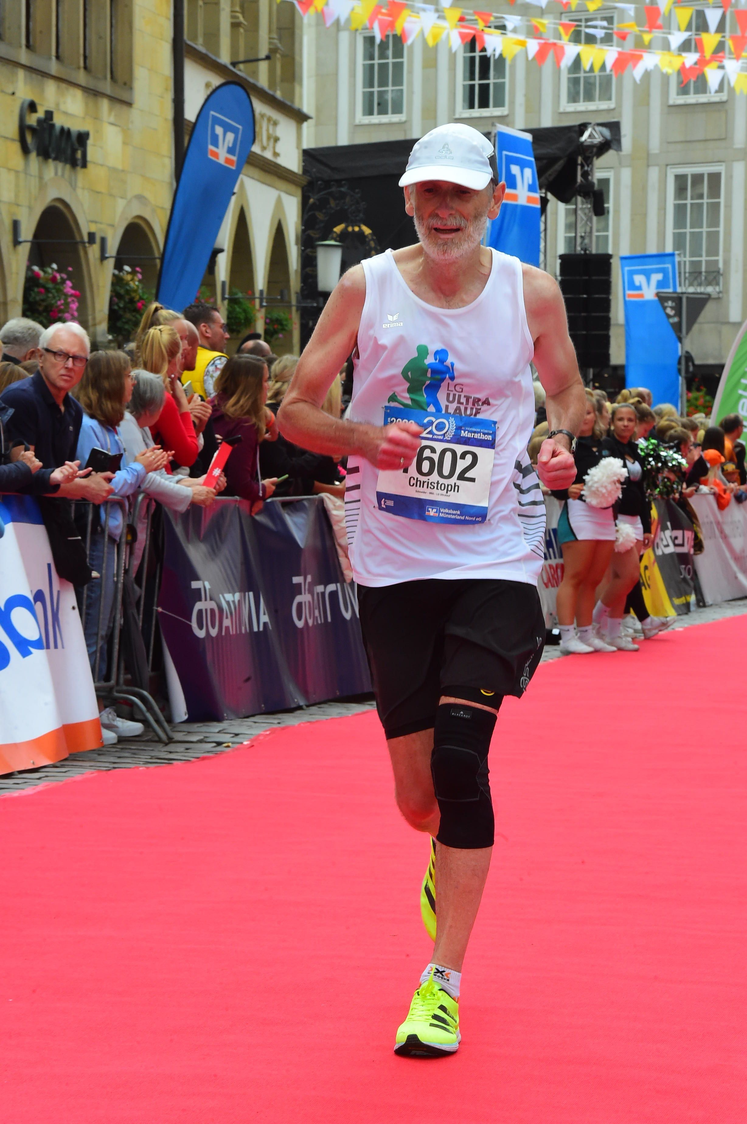 Münster Marathon 2022 Christoph Zieleinlauf