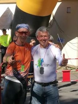 Im Ziel mit Anton Lautner Reporter von Marathon4You