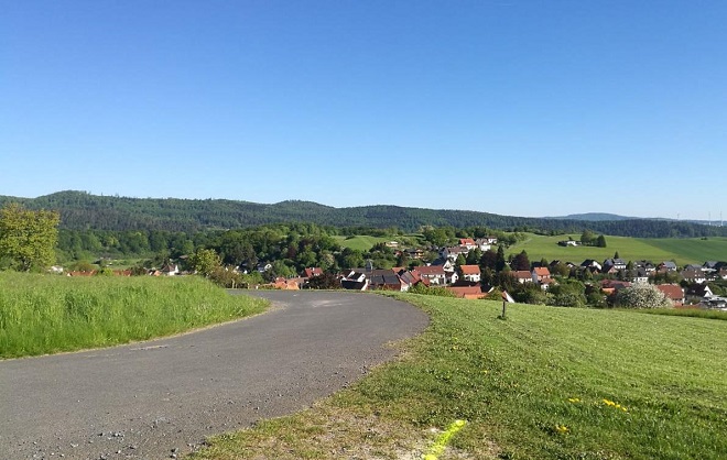 Letzter KM vorm Ziel